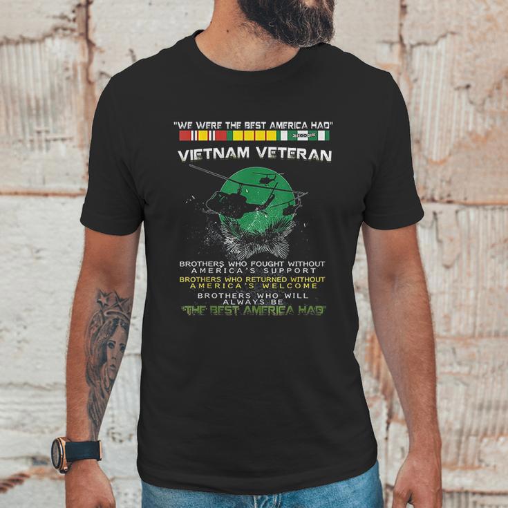 Vietnam Veteran We Were America Had Proud Veteran Men T-Shirt