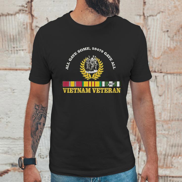 Vietnam Veteran All Gave Some 58479 Gave All Men T-Shirt