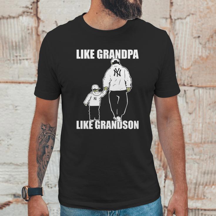 Yankees Like Grandpa Like Grandson Tshirt Men T-Shirt