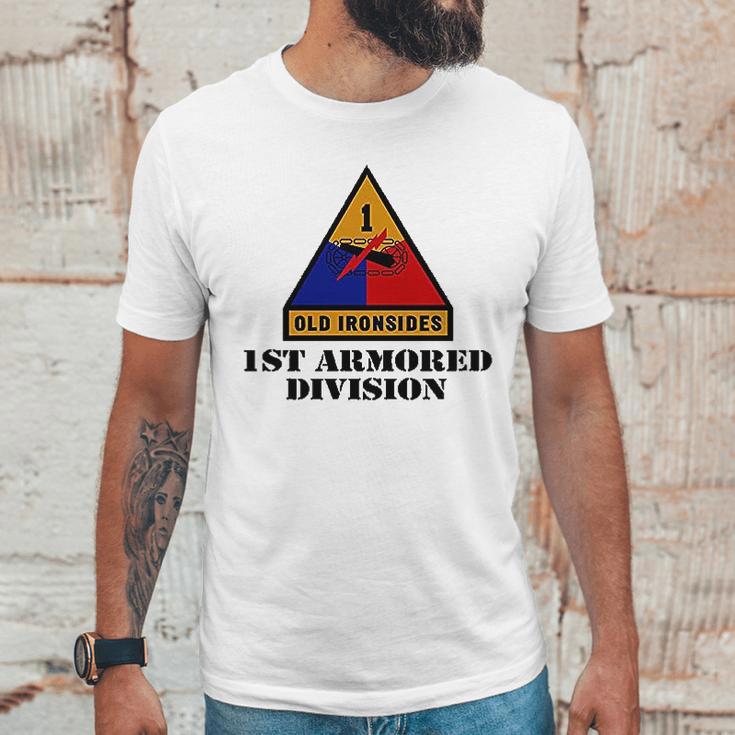 Army 1St Armored Division Full Color Veteran Men T-Shirt