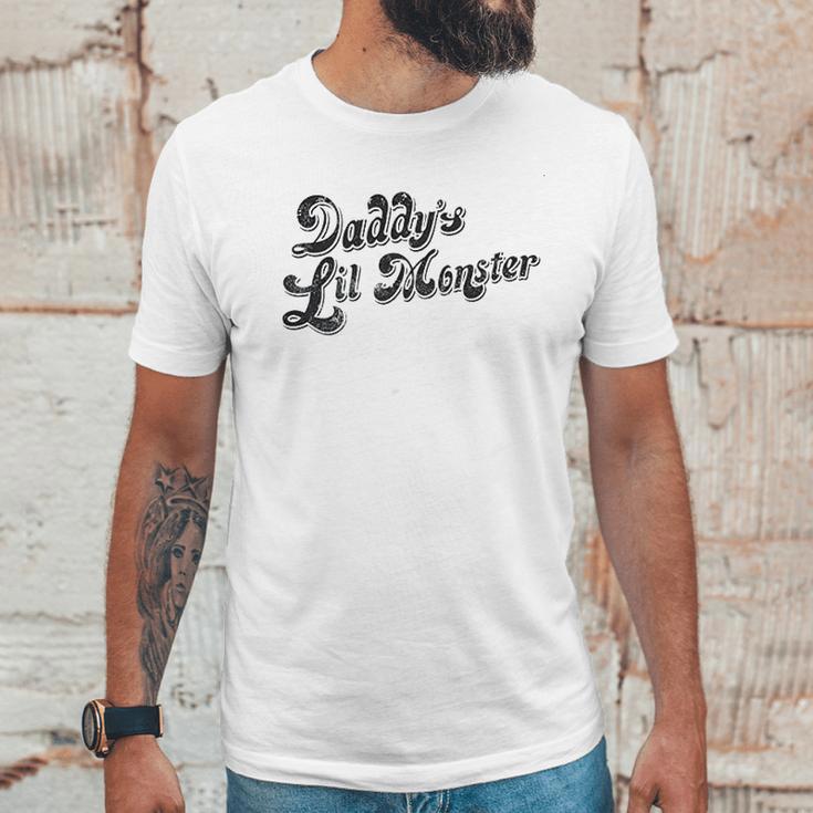 Daddys Lil Monster Gift Dad Birthday Gifts Men T-Shirt