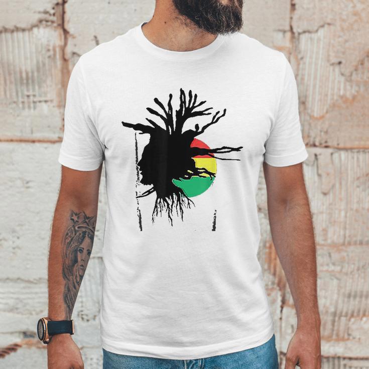 Dreads Ethiopian Flag Men T-Shirt