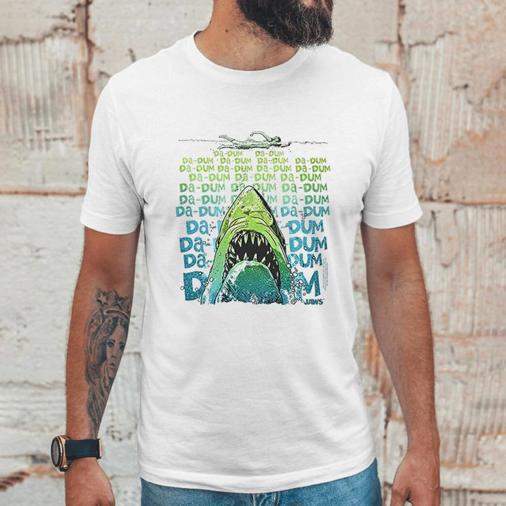 Jaws Shark Movie Dadum Theme Song Men T-Shirt