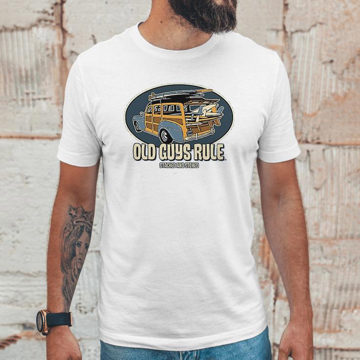 Old Guys Rule Stacked And Stoked Men T-Shirt