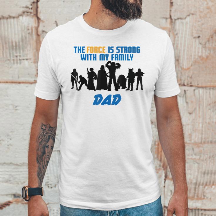 Star Wars The Force Matching Family Dad T-Shirt Men T-Shirt