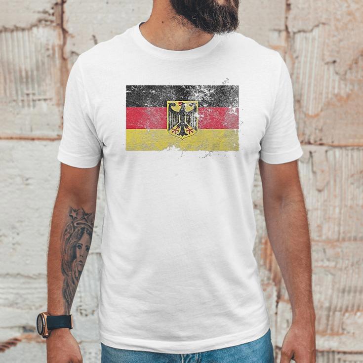 Trunk Candy Distressed Germany Flag Modern Fit Men T-Shirt