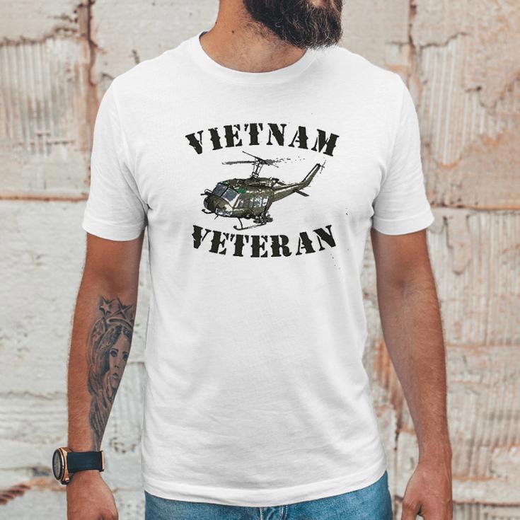 Vietnam Veteran With Huey Graphic Performance Men T-Shirt