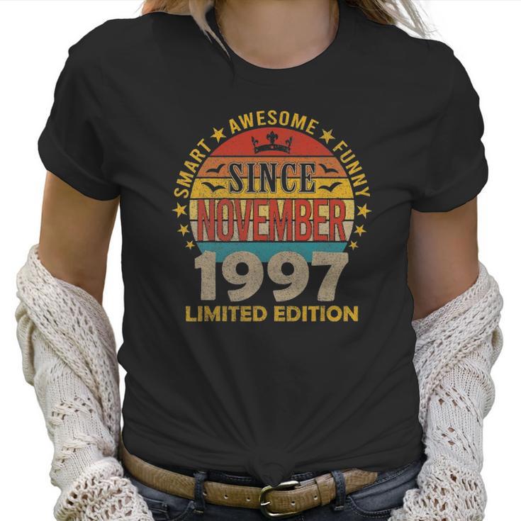 23 Years Old 23Rd Birthday Gift Since November 1997 Men Women Women T-Shirt