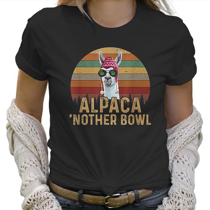 Alpaca Nother Bowl Funny Marijuana Women T-Shirt