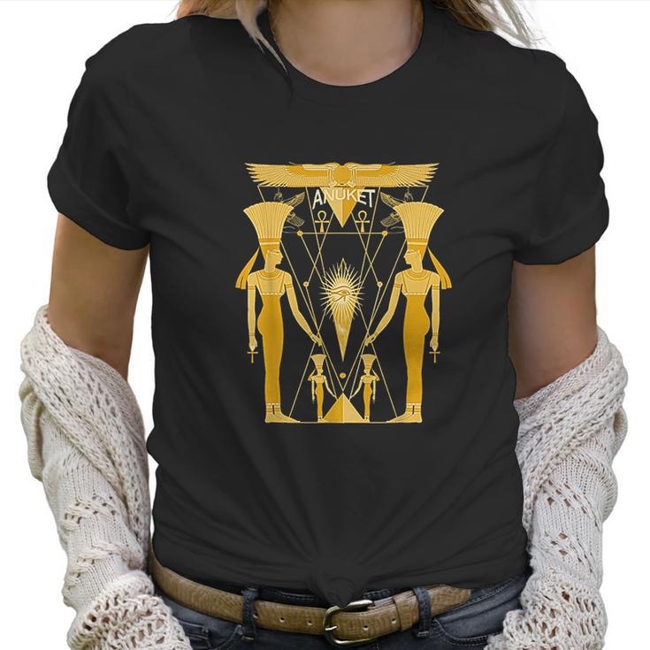 Ancient Egyptian Goddess Anuket Kemetic Women T-Shirt