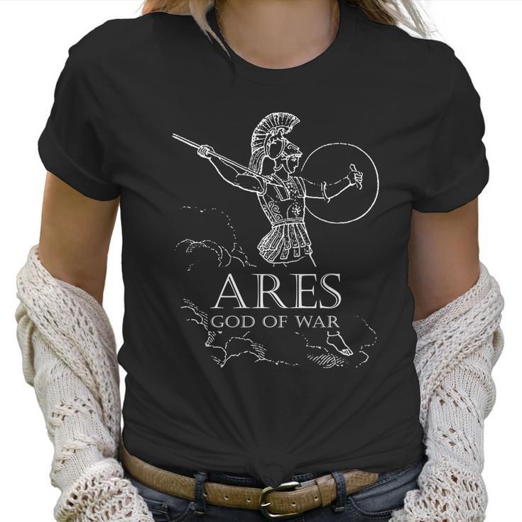 Ares God Of War Greek Mythology Women T-Shirt