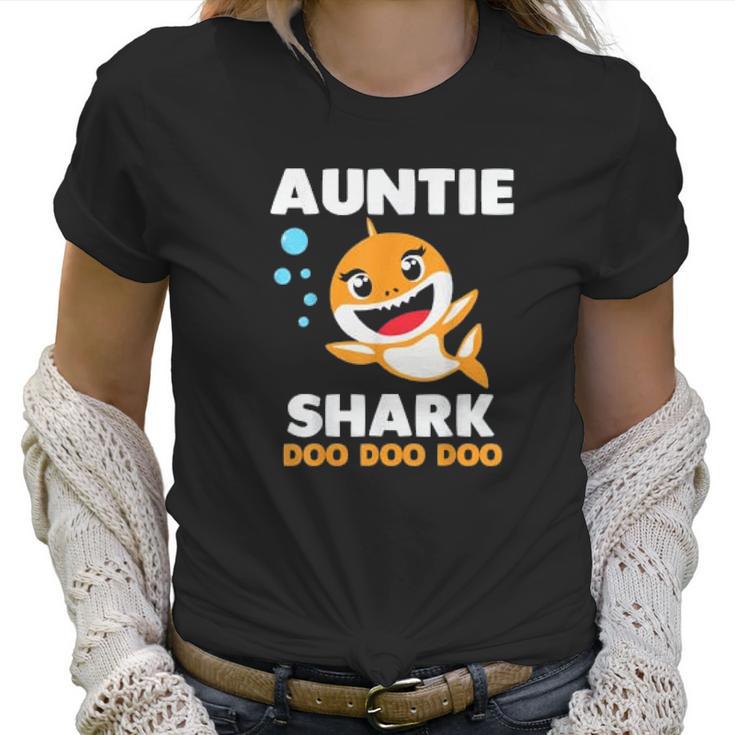 Baby Shark Auntie Shark Doo Doo Doo Women T-Shirt