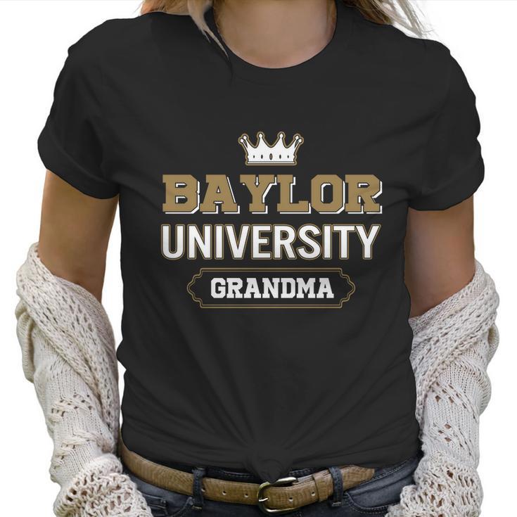 Baylor University Grandma Great Gift For Grandparents Women T-Shirt