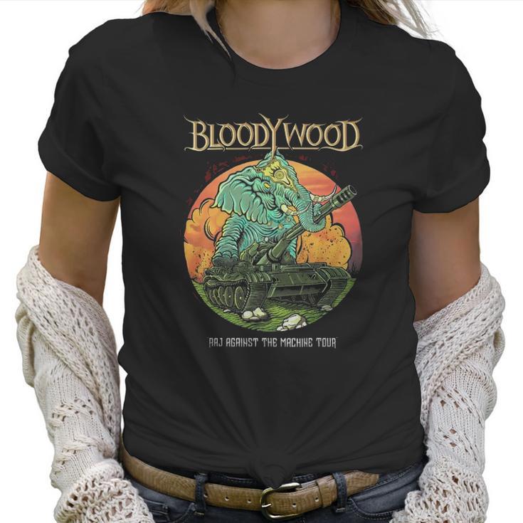 Bloodywood Raj Against The Machine Men Women T-Shirt Graphic Print Casual Unisex Tee Women T-Shirt