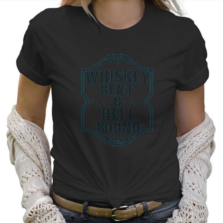 Bourbon Bound Whiskey Bent Women T-Shirt