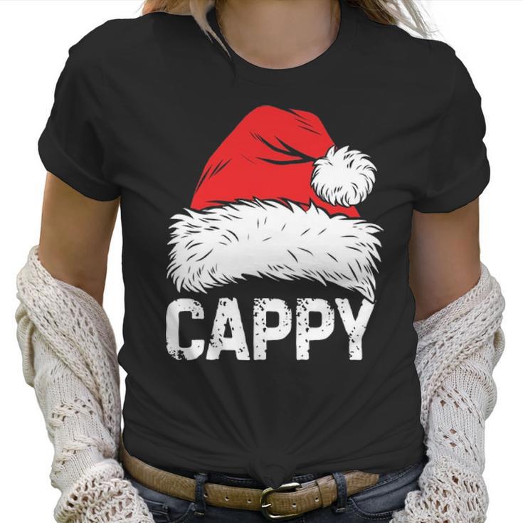 Cappy Santa Christmas Family Xmas Gifts Women T-Shirt