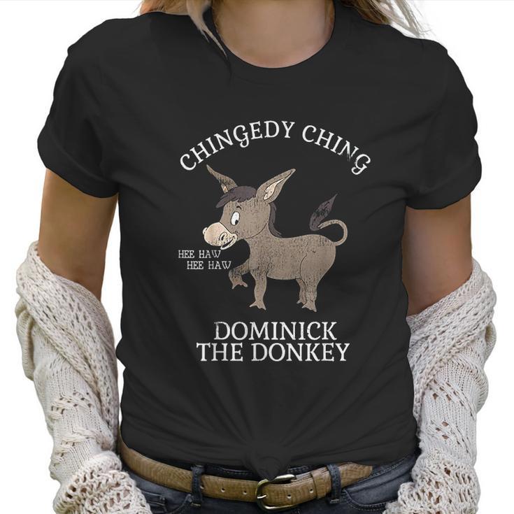 Chingedy Ching Hee Haw Hee Haw Donkey Women T-Shirt