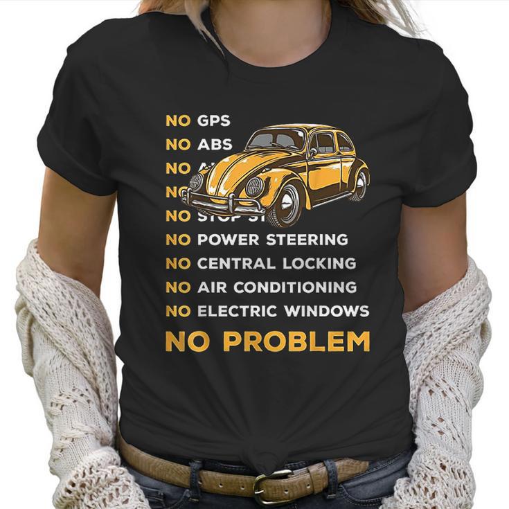 Classic Vintage Buggy Beetles Lover Old Bugs Car Gift Women T-Shirt