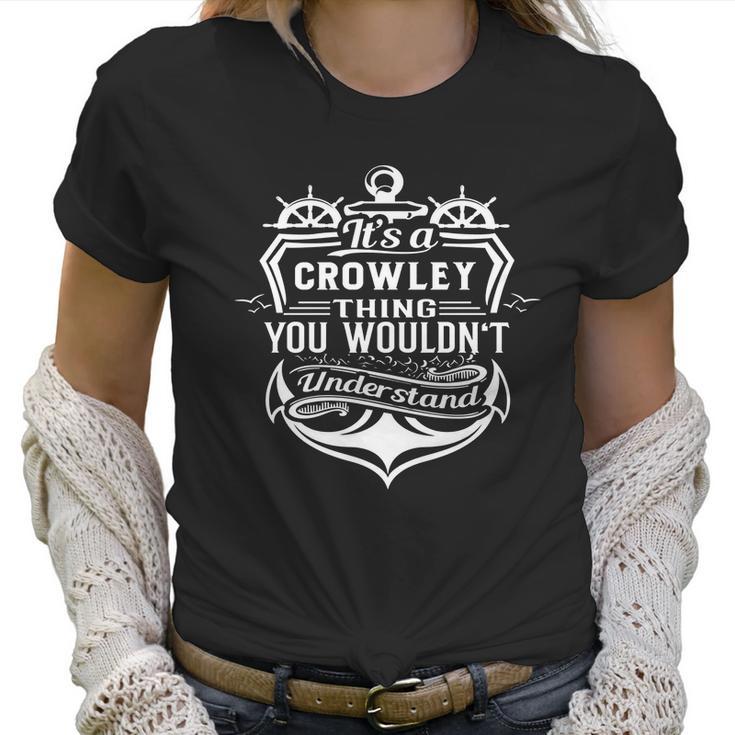 Crowley Thing T Shirt Women T-Shirt