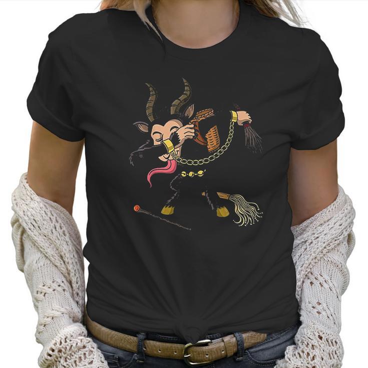 Dabbing Krampus Christmas Women T-Shirt