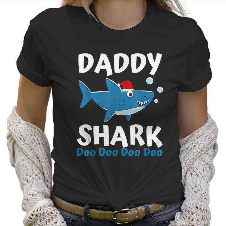 Daddy Shark Christmas Women T-Shirt