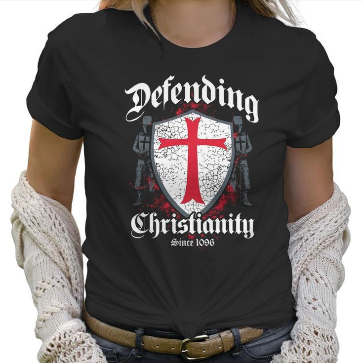 Defending Christianity - Christian Prayer Shirts Women T-Shirt