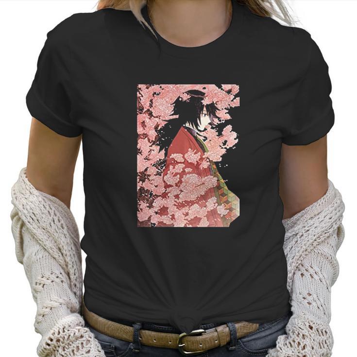 Demon Slayer Kimetsu No Yaiba Flowers Women T-Shirt