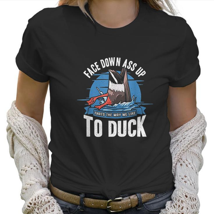 Duck Best Duck Hunter Funny Saying Gift Women T-Shirt