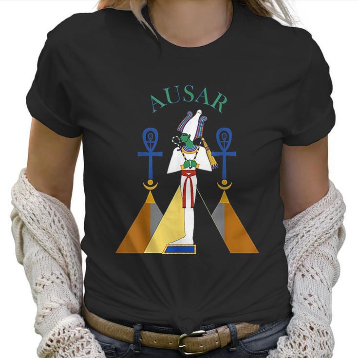 Egyptian God Osiris Ausar Kemet Kemetic Women T-Shirt