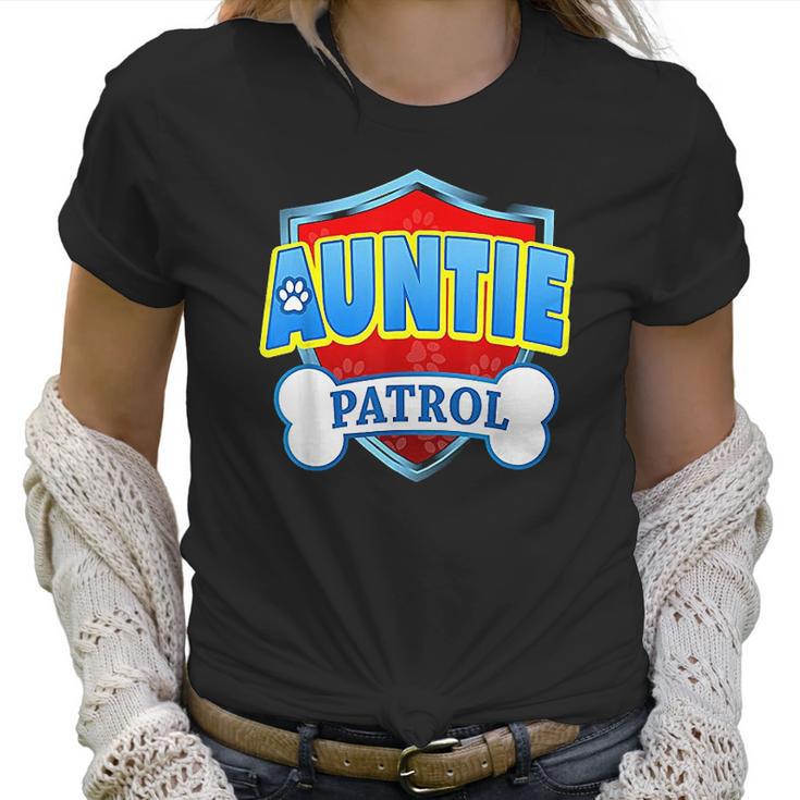 Funny Auntie Patrol Dogs Women T-Shirt