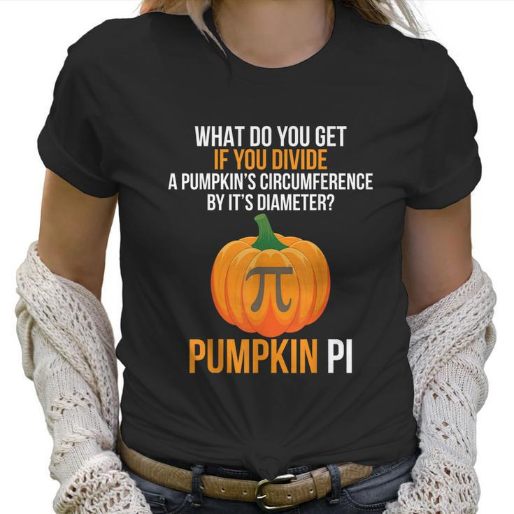 Funny Halloween Costume Math Teacher Pumpkin Pi Men Adult Women T-Shirt