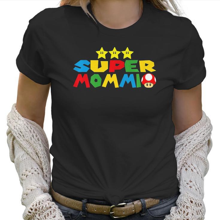 Funny Super Mommio Video Game Lover Mothers Day Women T-Shirt