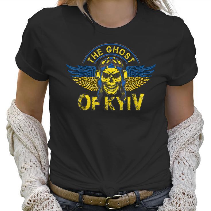 The Ghost Of Kyiv Support Ukraine Free Ukrainian  Men Women T-Shirt Graphic Print Casual Unisex Tee Women T-Shirt