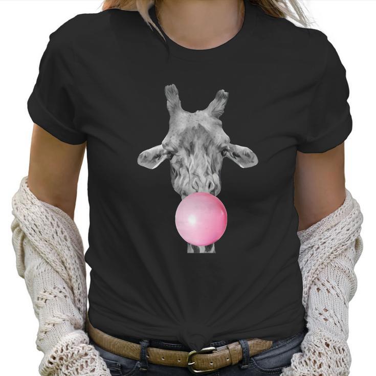 Giraffe Bubble Light Giraffe Bu - Tshirt Women T-Shirt