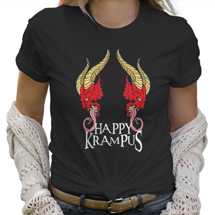 Happy Krampus Christmas Women T-Shirt