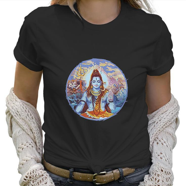 Hindu God Shiva The Destroyer Hinduism Fans Women T-Shirt