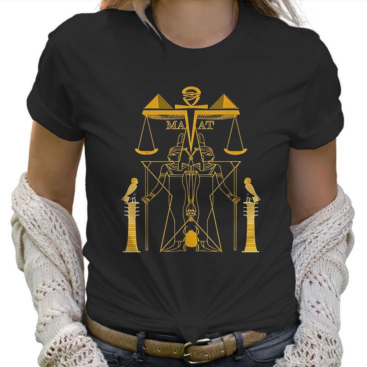 Hip Hop Hipster Egypt Goddess Maat Maat Women T-Shirt