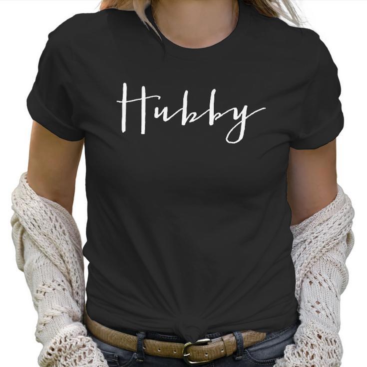 Hubby Wifey Set Just Married Women T-Shirt