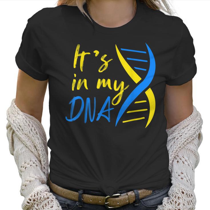 Its In My Dna Support Ukraine I Stand With Ukraine  Men Women T-Shirt Graphic Print Casual Unisex Tee Women T-Shirt