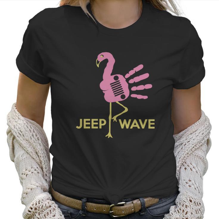 Jeep Wave Flamingo Women T-Shirt