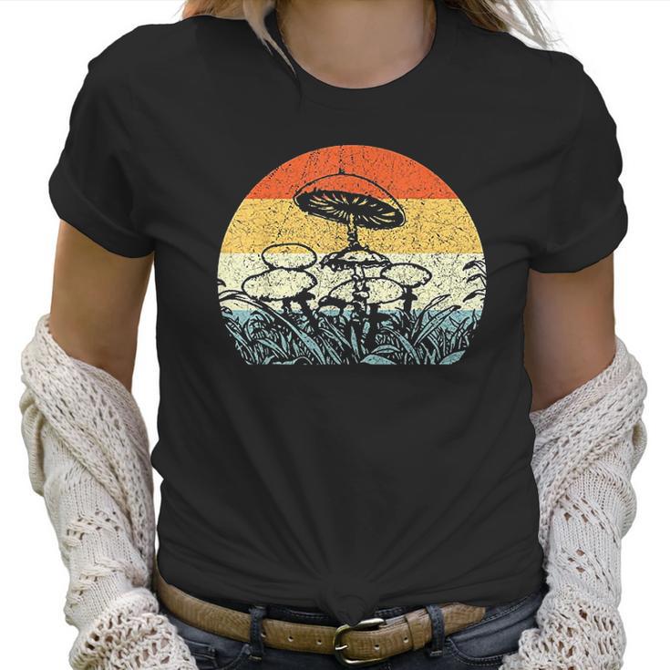 Magic Mushrooms Vintage Women T-Shirt