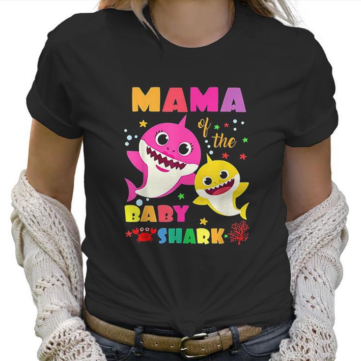 Mama Of The Baby Shark Women T-Shirt