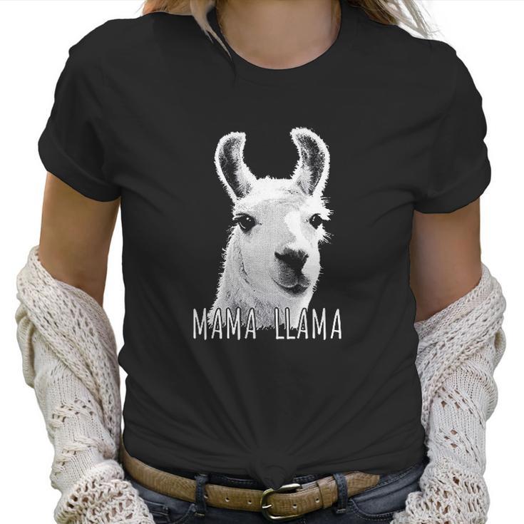 Mama Llama Hilarious Zoo Animal Women T-Shirt