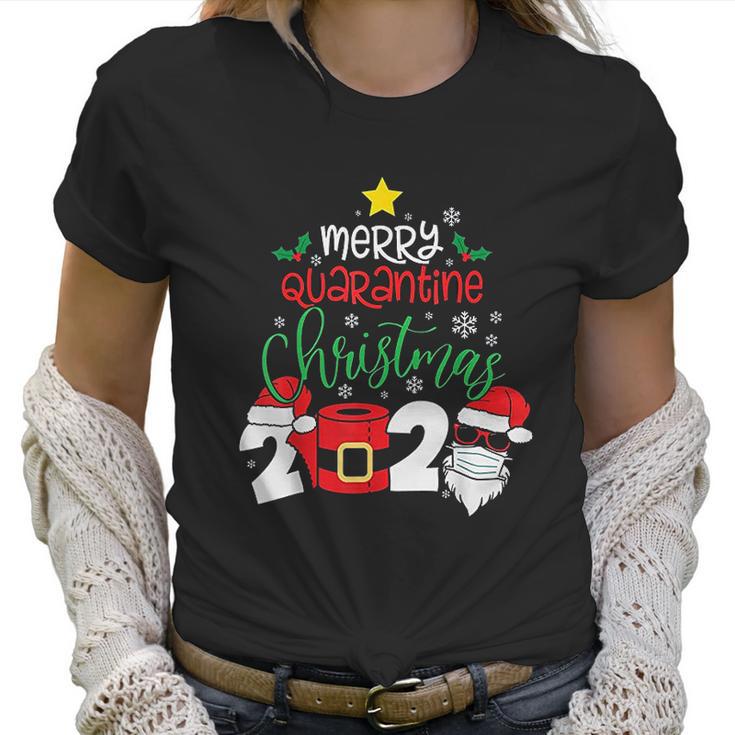 Merry Christmas 2020 Social Distancing Women T-Shirt