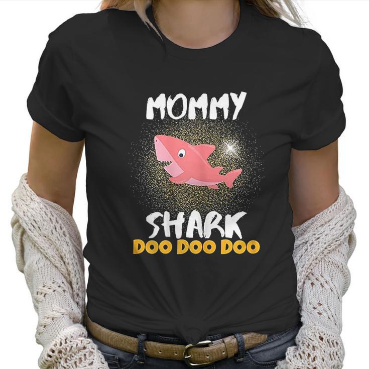 Mommy Shark Mothers Day Gift For Wife Birthday Christmas Women T-Shirt