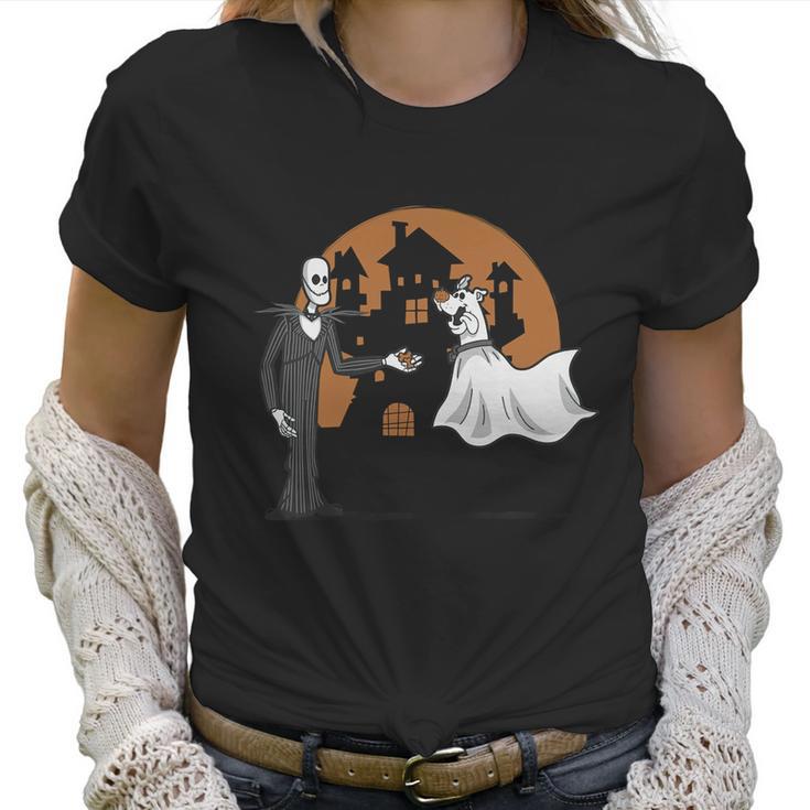 Nightmare Before Christmas Scooby Doo Tshirt Women T-Shirt