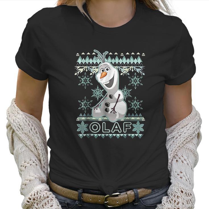 Olaf Christmas Graphic Women T-Shirt