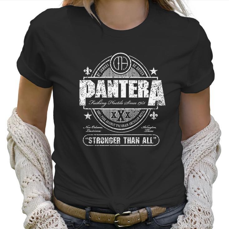 Pantera Official Stronger Than All Beer Mat Women T-Shirt