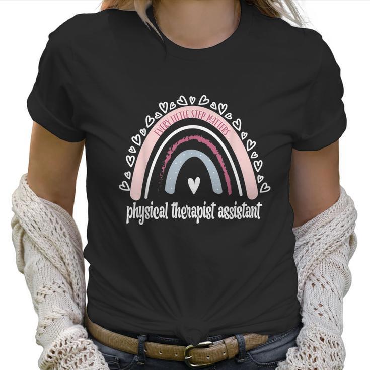 Physical Therapist Assistant Rainbow Pta Physical Therapy Women T-Shirt