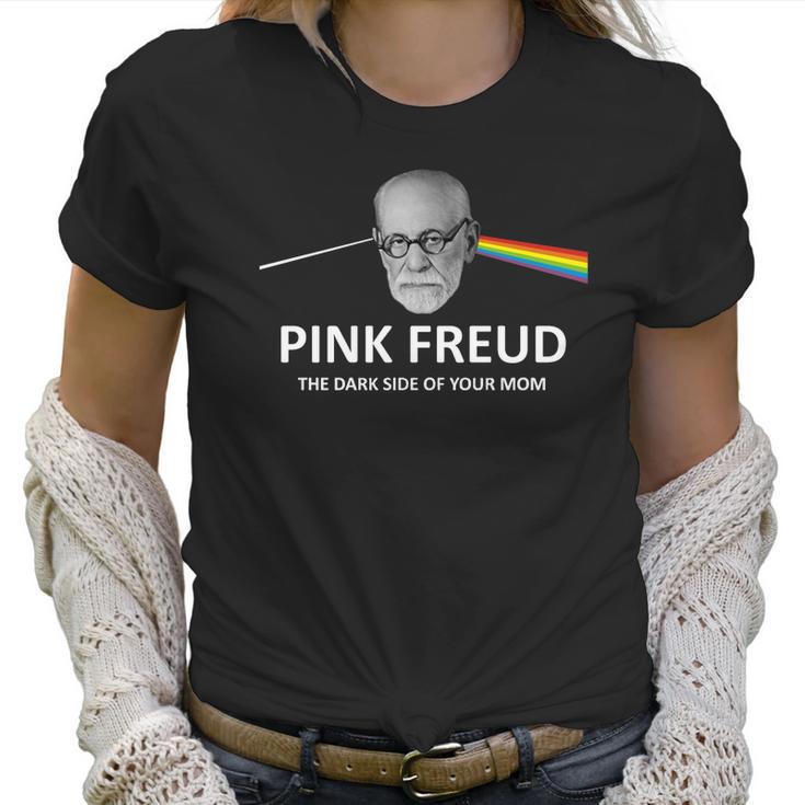 Pink Freud The Dark Side Of Your Mom Women T-Shirt